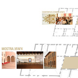 Rappresentazione grafica spazi di Palazzo Tassoni, esposizione e conferenza stampa.